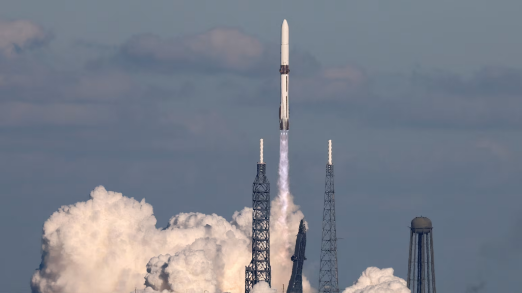 Blue Origin de Jeff Bezos lançou foguetão com duas naves da NASA com destino a Marte
