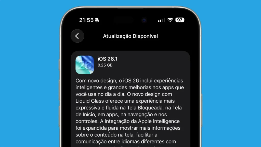 Apple lança o iOS 26.1 e a Siri em português de Portugal chega a todos