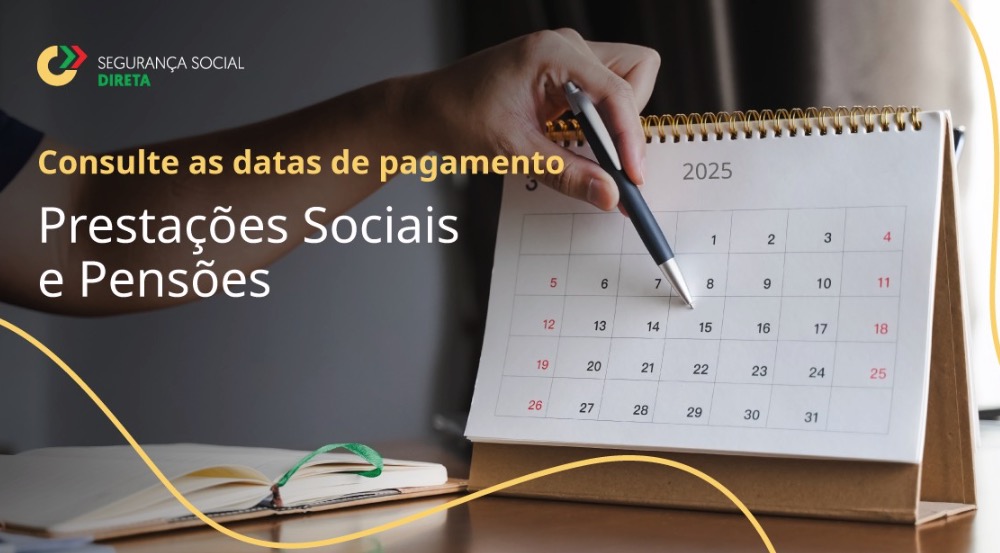 Segurança Social: são estas as datas de pagamento no mês de novembro